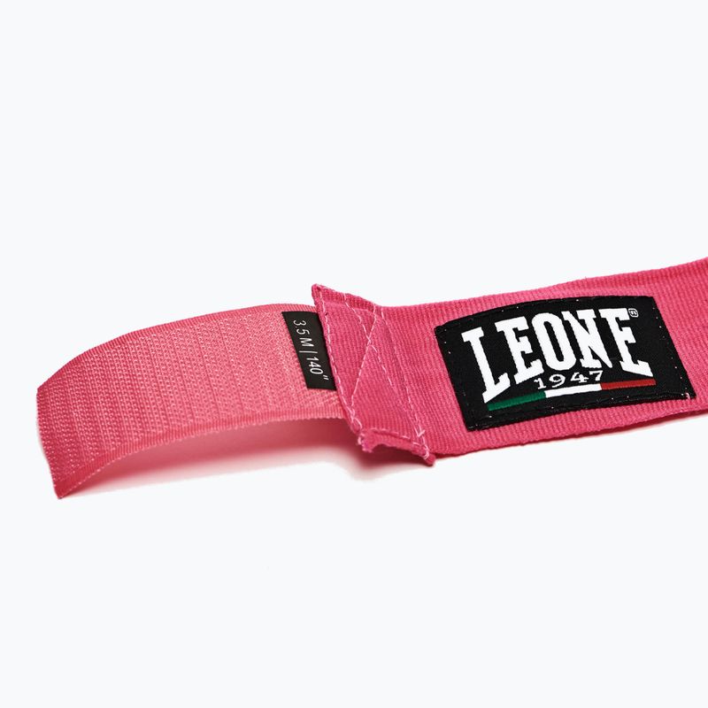 Бинти боксерські Leone 1947 Hand Wraps 350 см rosa 5