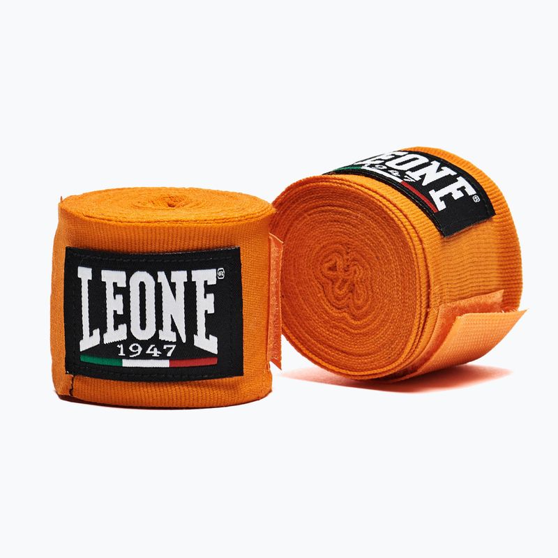 Бинти боксерські Leone 1947 Hand Wraps 350 см arancione/orange