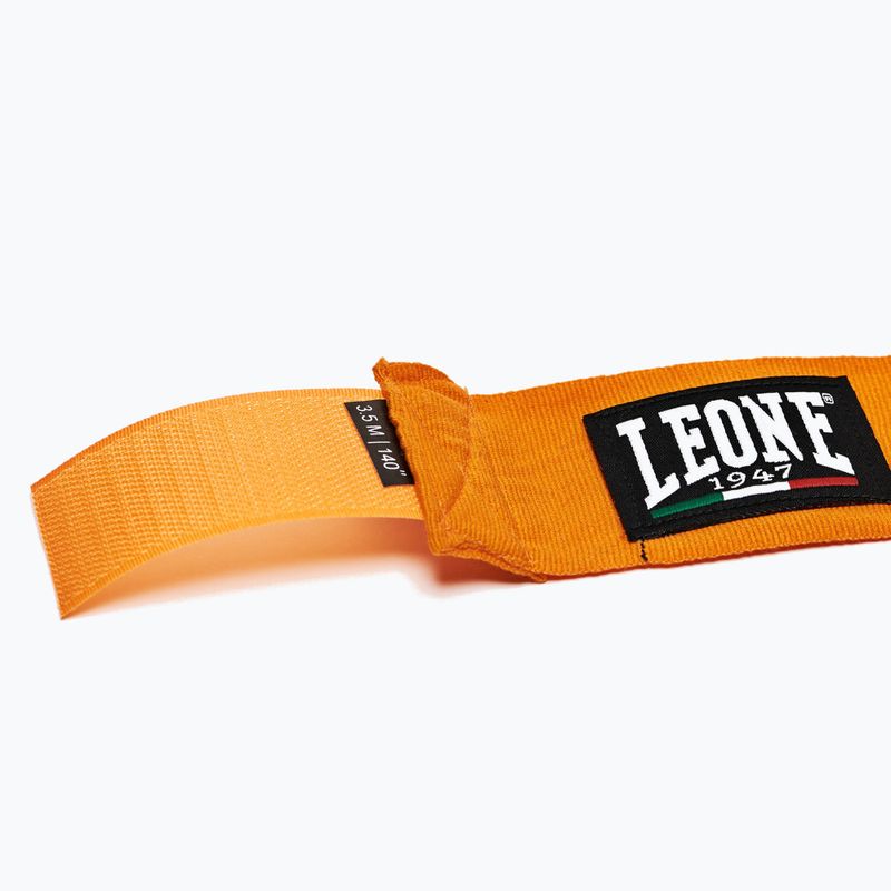 Бинти боксерські Leone 1947 Hand Wraps 350 см arancione/orange 5