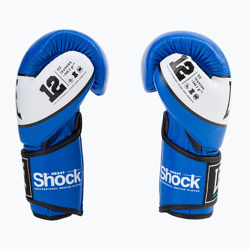 Рукавиці воксерські LEONE Shock сині GN047 4