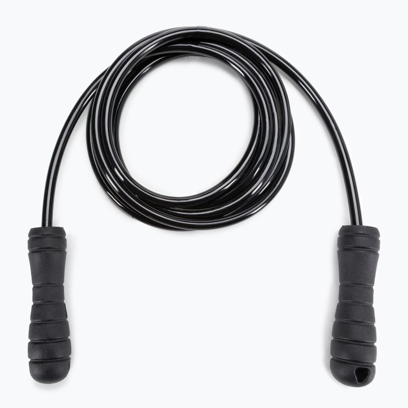 Скакалка LEONE Jump Rope чорна AT829