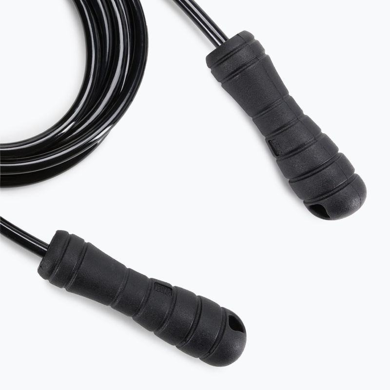 Скакалка LEONE Jump Rope чорна AT829 2