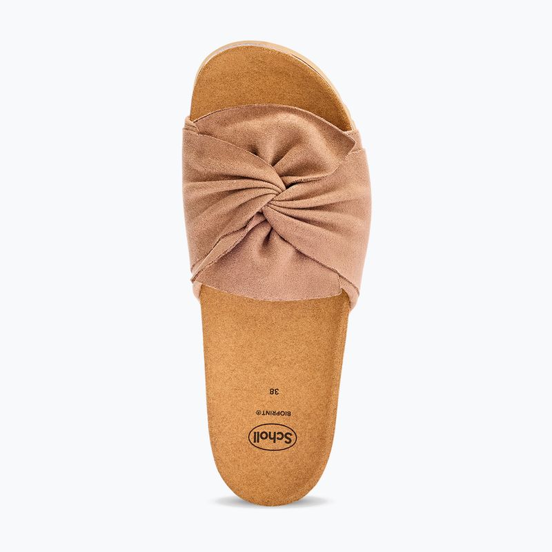 Жіночі шльопанці Scholl Princess Med camel 4