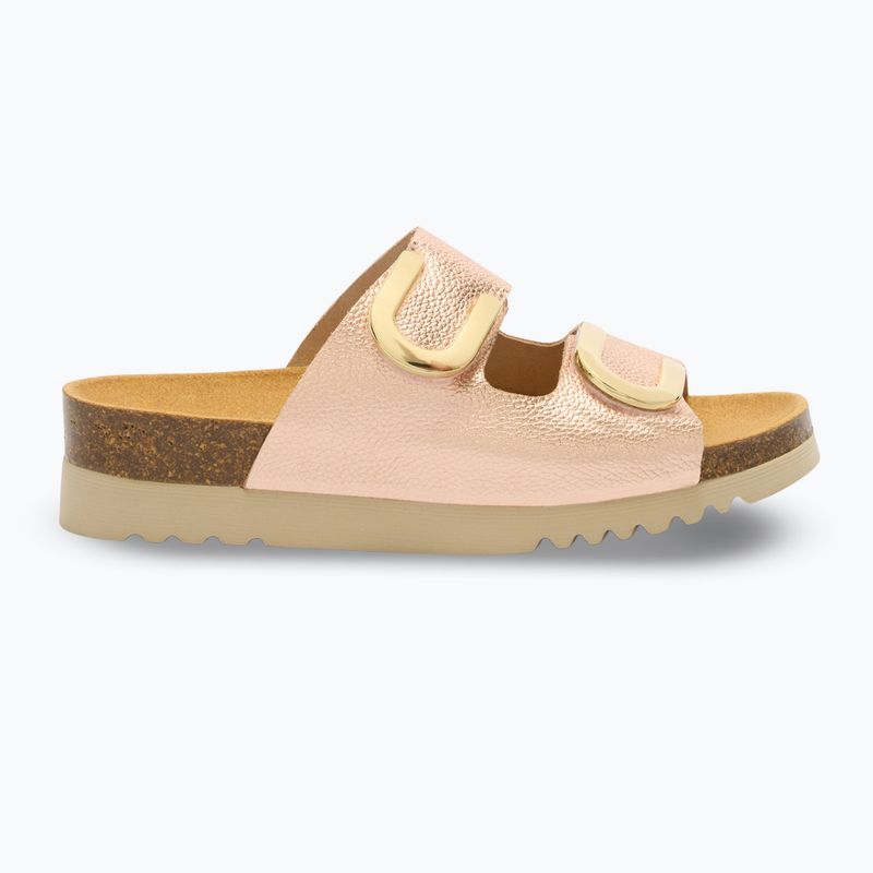 Жіночі шльопанці Scholl Montery 2 Straps Ad Med rose/gold 2
