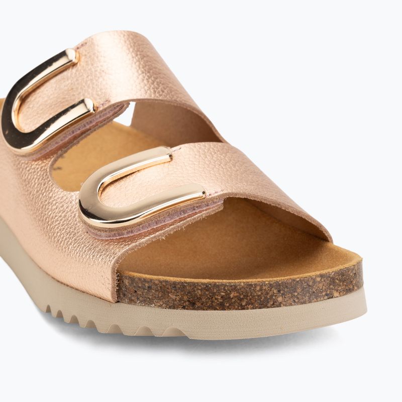 Жіночі шльопанці Scholl Montery 2 Straps Ad Med rose/gold 7