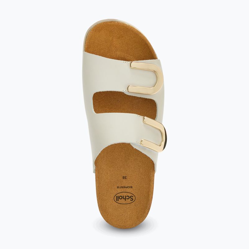 Жіночі шльопанці Scholl Montery 2 Straps Ad Med off white 4
