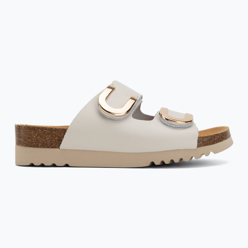 Жіночі шльопанці Scholl Montery 2 Straps Ad Med off white 2