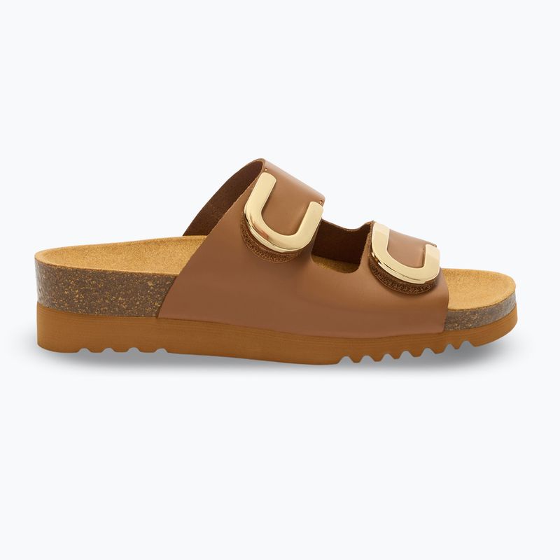 Жіночі шльопанці Scholl Montery 2 Straps Ad Med cognac 2