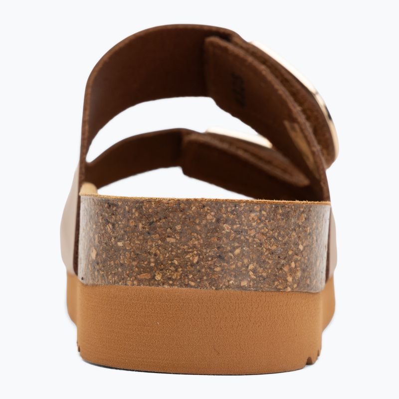 Жіночі шльопанці Scholl Montery 2 Straps Ad Med cognac 6