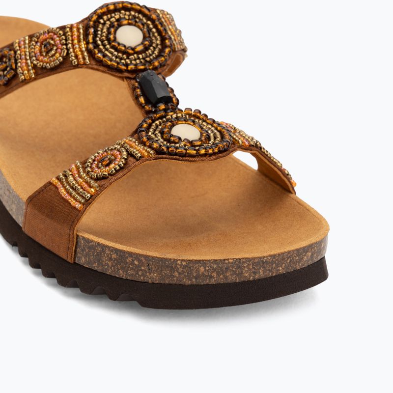 Жіночі шльопанці Scholl New Bogota Wedge Med cognac/multi 7