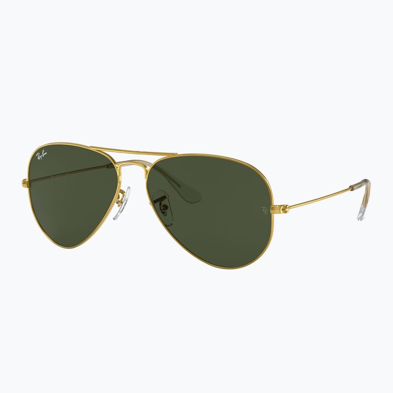 Окуляри сонцезахисні Ray-Ban Aviator Classic arista gold/green g-15 4