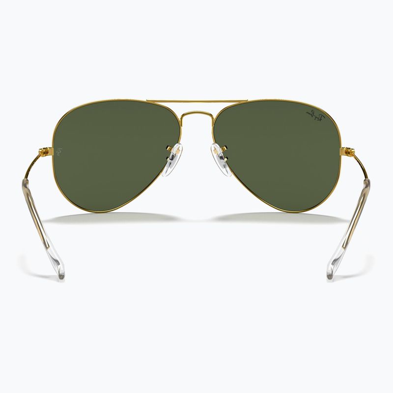 Окуляри сонцезахисні Ray-Ban Aviator Classic arista gold/green g-15 5