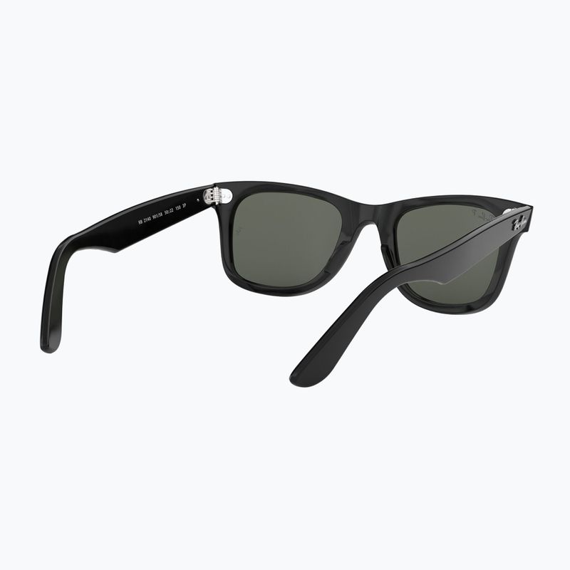 Окуляри сонцезахисні Ray-Ban Wayfarer Classic black/green polarized 6