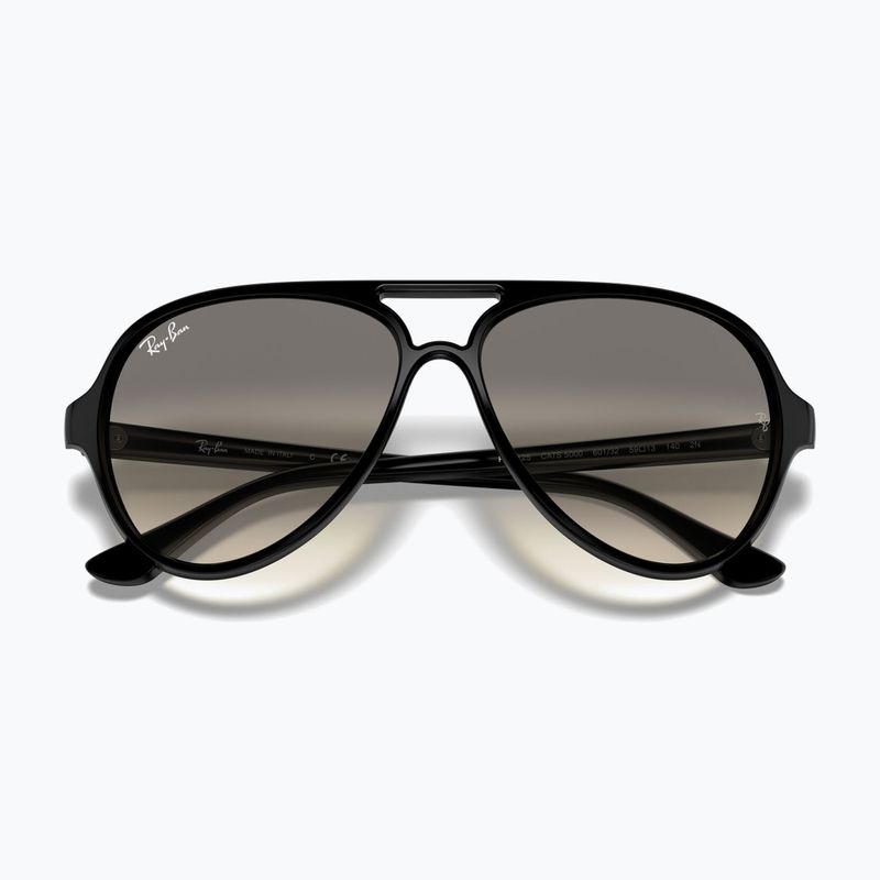 Окуляри сонцезахисні Ray-Ban Cats 5000 Classic black/light grey gradient 3