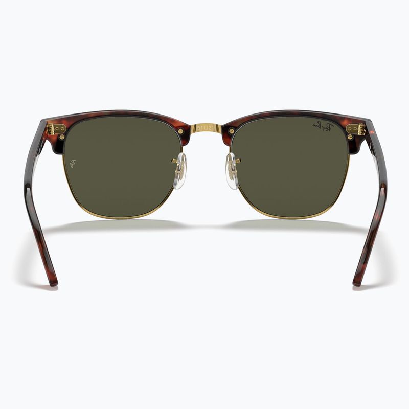 Окуляри сонцезахисні Ray-Ban Clubmaster Classic tortoiseshell/gold 5