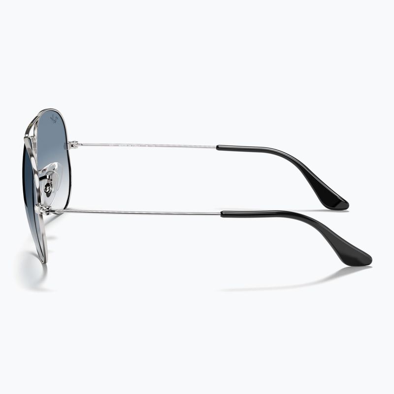 Окуляри сонцезахисні Ray-Ban Aviator Classic silver/light blue 7
