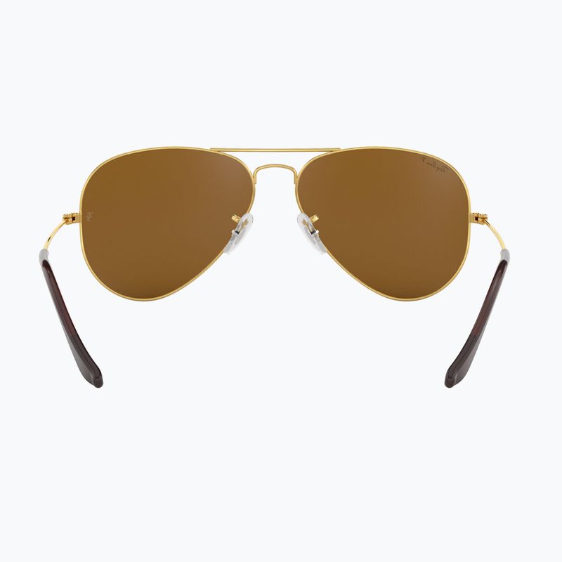 Сонцезахисні окуляри Ray-Ban Aviator Classic arista gold/brown polarized 5