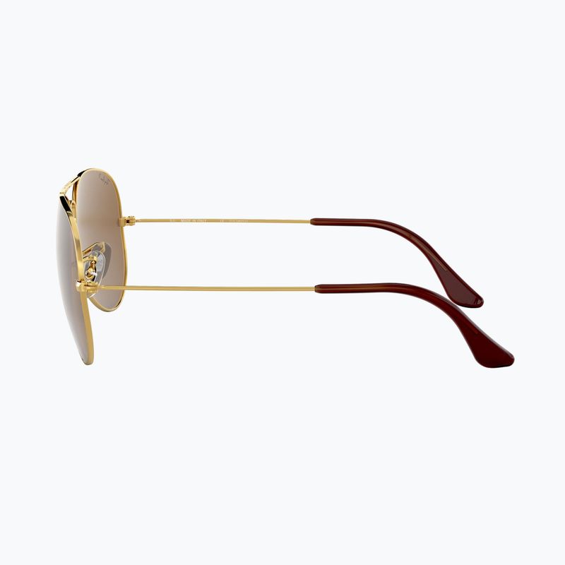 Сонцезахисні окуляри Ray-Ban Aviator Classic arista gold/brown polarized 7