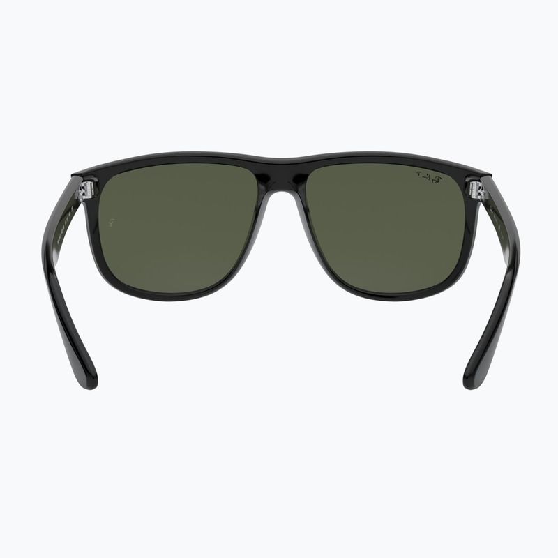 Окуляри сонцезахисні Ray-Ban Boyfriend black/dark green polarized 5