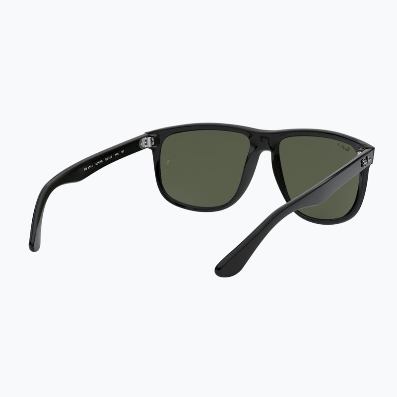 Окуляри сонцезахисні Ray-Ban Boyfriend black/dark green polarized 6