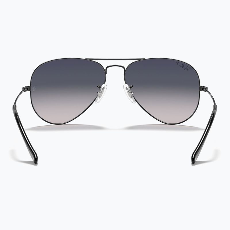 Окуляри сонцезахисні Ray-Ban Aviator Classic gunmetal/blue polarized 5