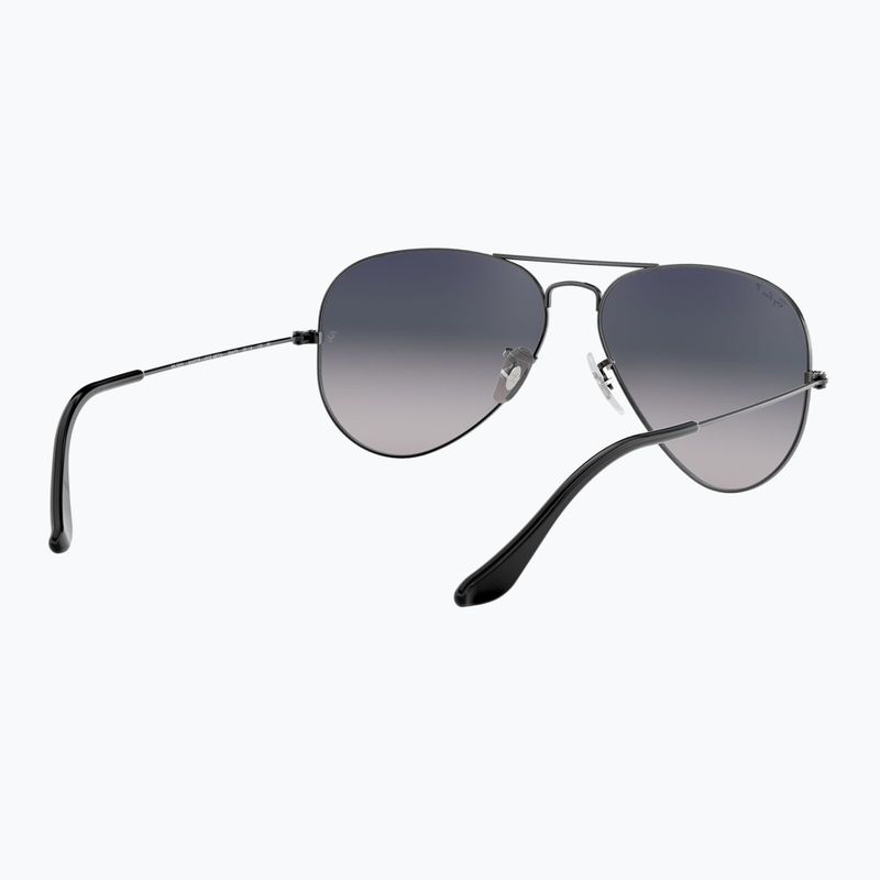 Окуляри сонцезахисні Ray-Ban Aviator Classic gunmetal/blue polarized 6