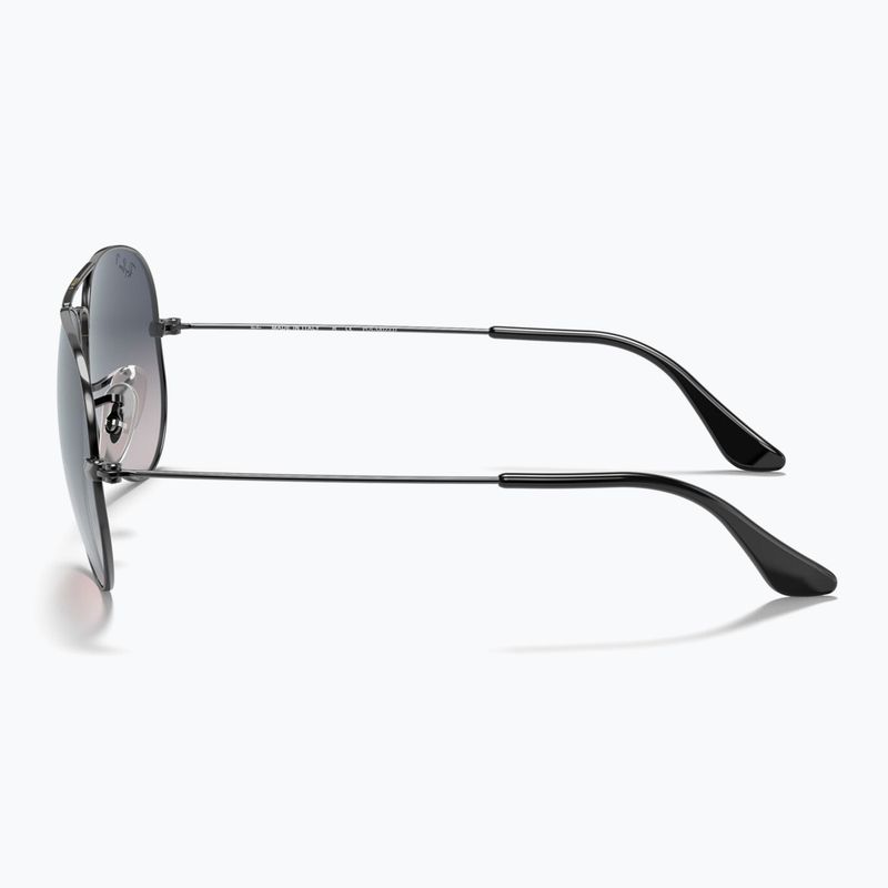 Окуляри сонцезахисні Ray-Ban Aviator Classic gunmetal/blue polarized 7