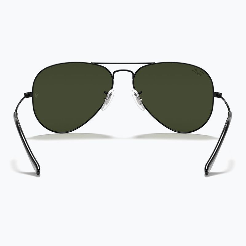 Окуляри сонцезахисні Ray-Ban Aviator Classic black/green g-15 5