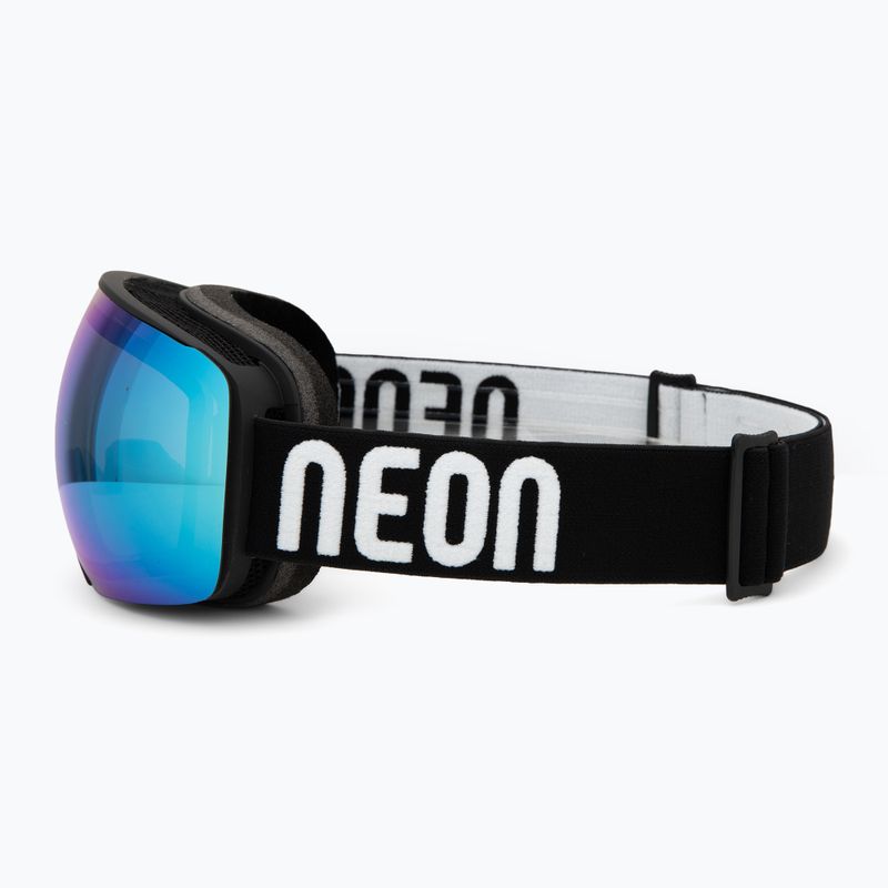 Окуляри гірськолижні Neon Beam black/white/mirror acciaio 4