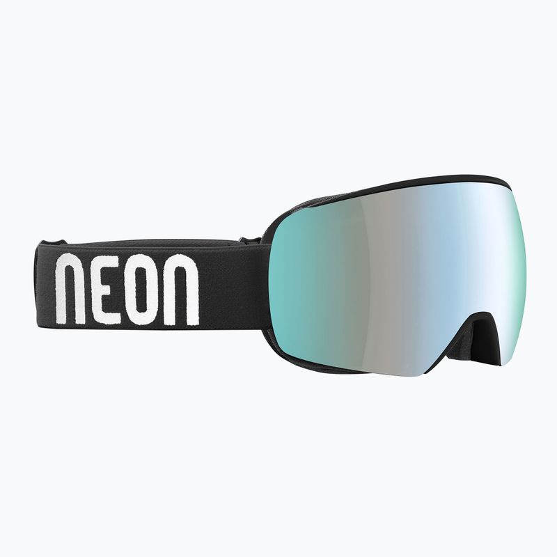 Окуляри гірськолижні Neon Beam black/white/mirror acciaio 5