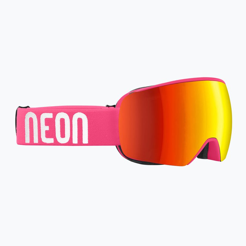 Окуляри гірськолижні Neon Beam pink/mirror red 5