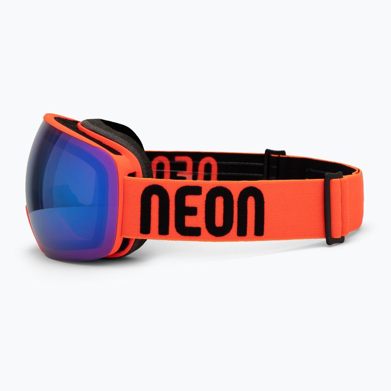 Окуляри гірськолижні Neon Beam red/mirror acciaio 4