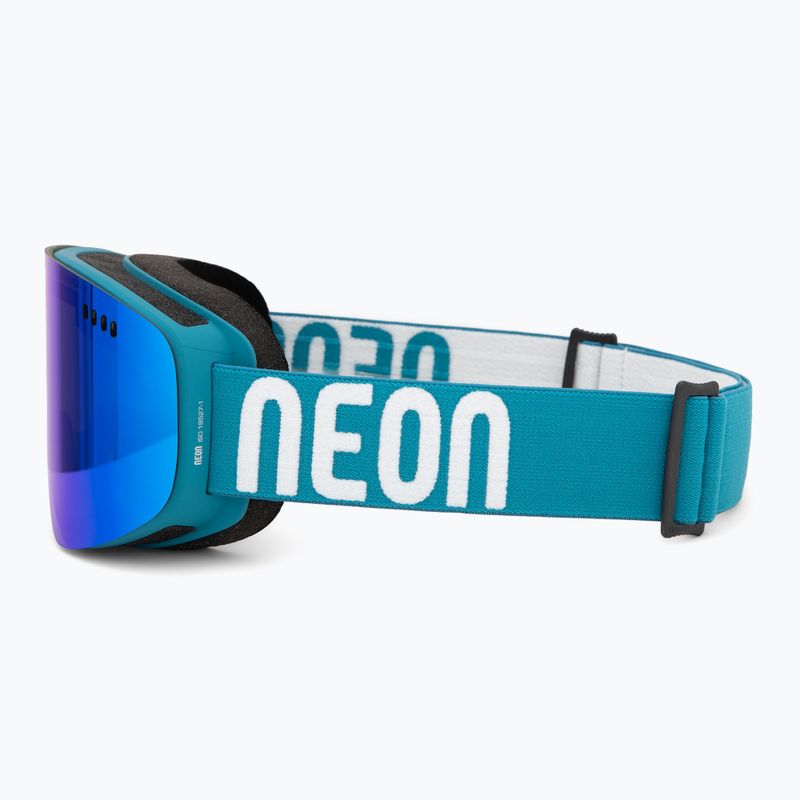 Окуляри гірськолижні Neon Light petroleum/mirror blue 4