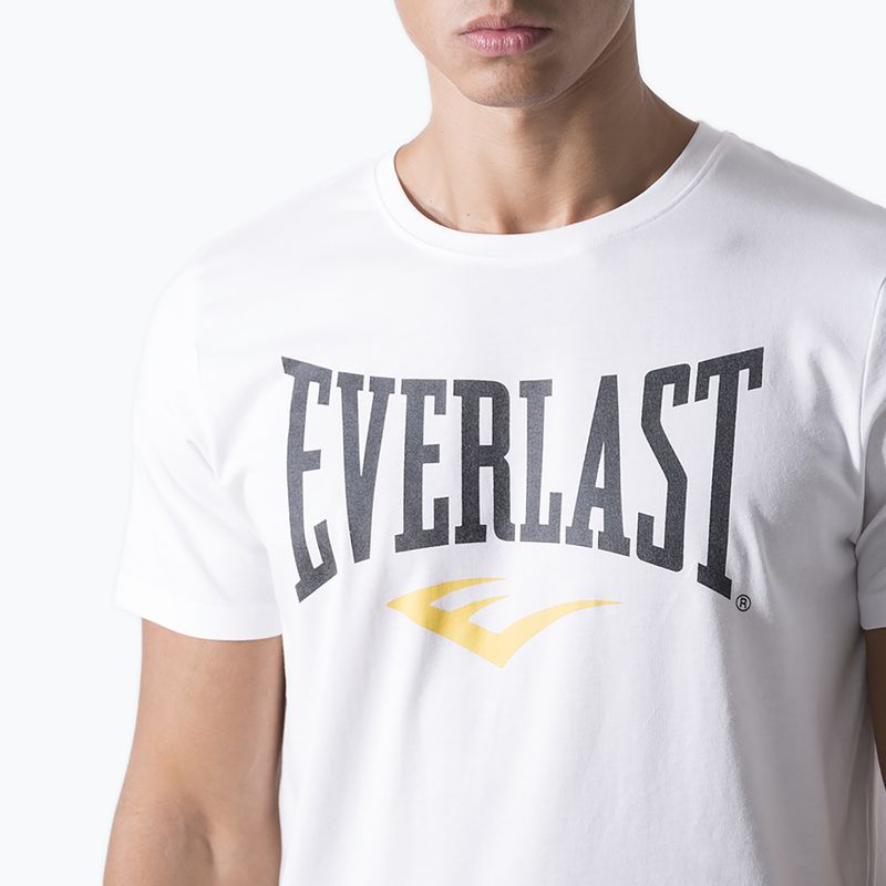 Футболка чоловіча Everlast Iconic Logo off white 4