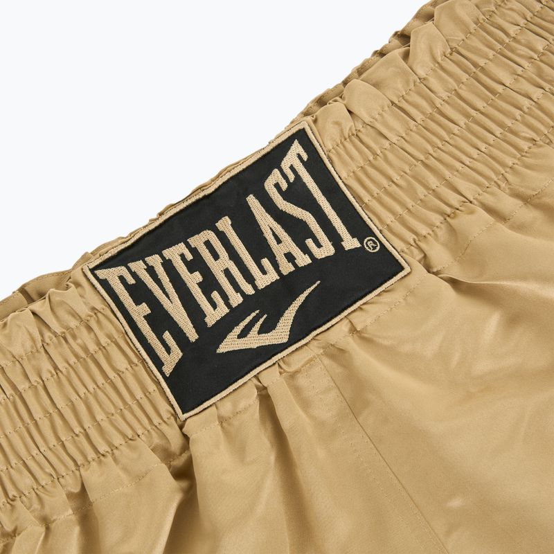 Шорти для тренувань Everlast Muay Thai gold/black 3
