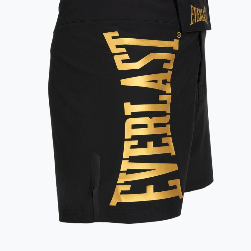 Шорти для тренувань Everlast MMA black/gold 4