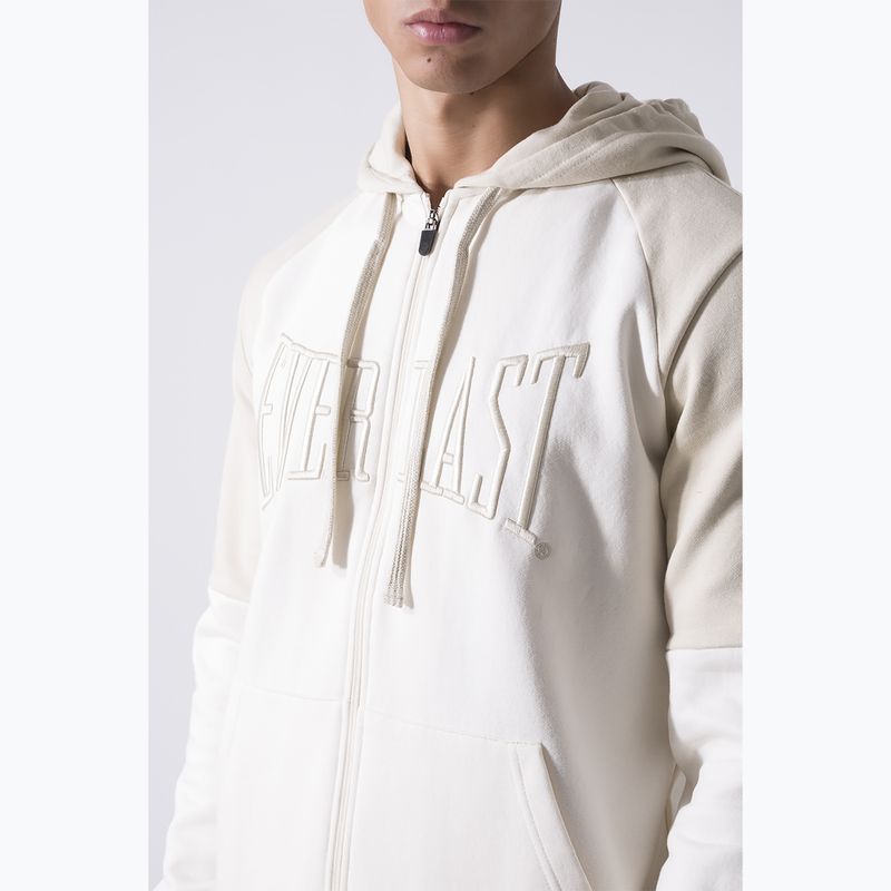 Кофта чоловіча Everlast Neutrals Full Zip dusty white/light beige 4