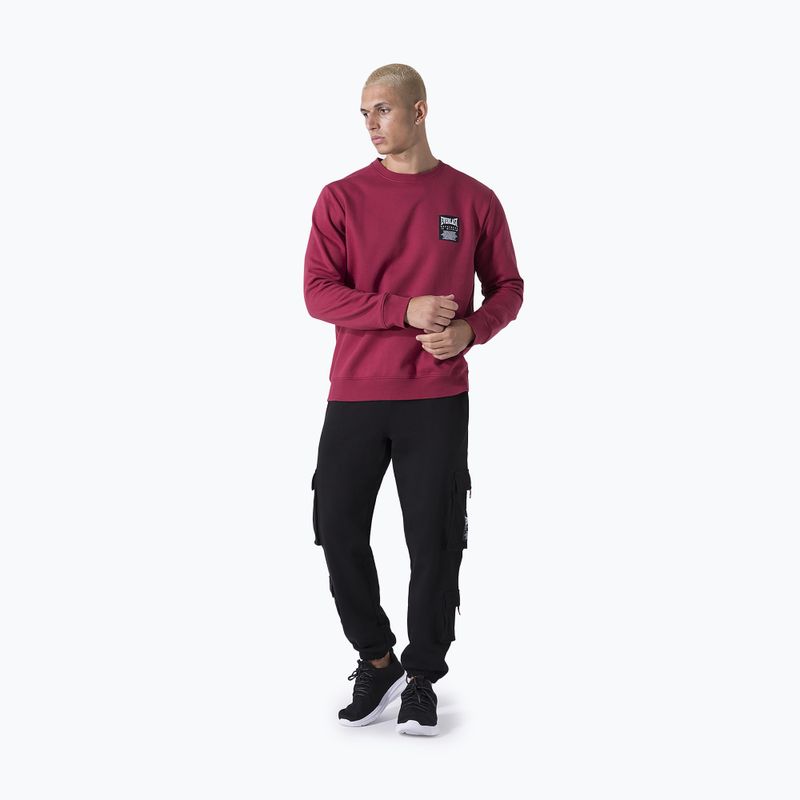 Кофта чоловіча Everlast Neutrals Crewneck bordeaux 2