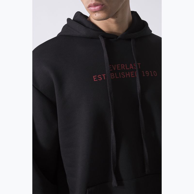 Кофта чоловіча Everlast Streetwear Hoodie black/red 5