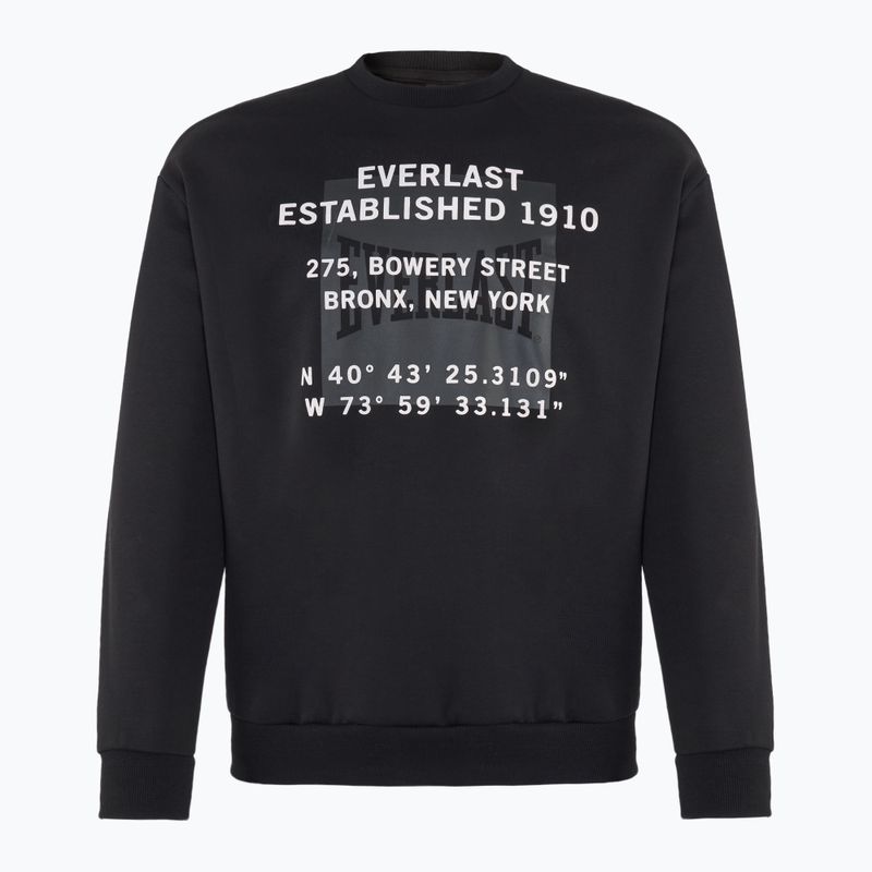 Кофта чоловіча Everlast Streetwear Crewneck black/red