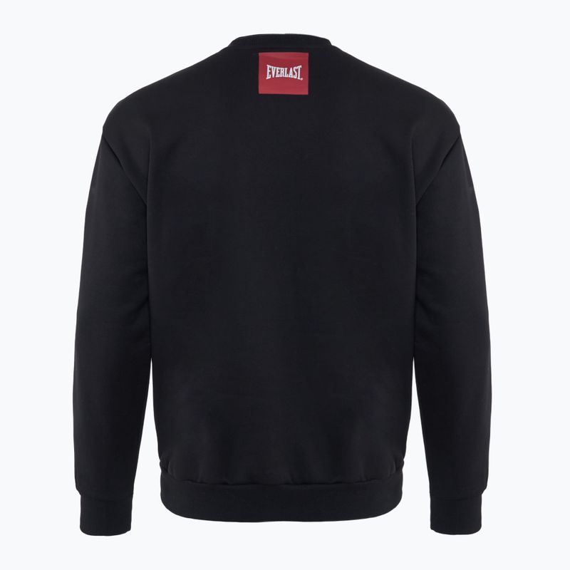 Кофта чоловіча Everlast Streetwear Crewneck black/red 2