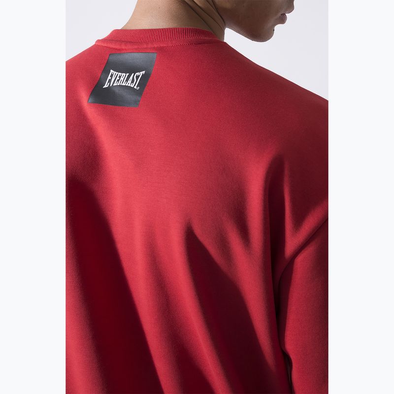 Кофта чоловіча Everlast Streetwear Crewneck red/black 5
