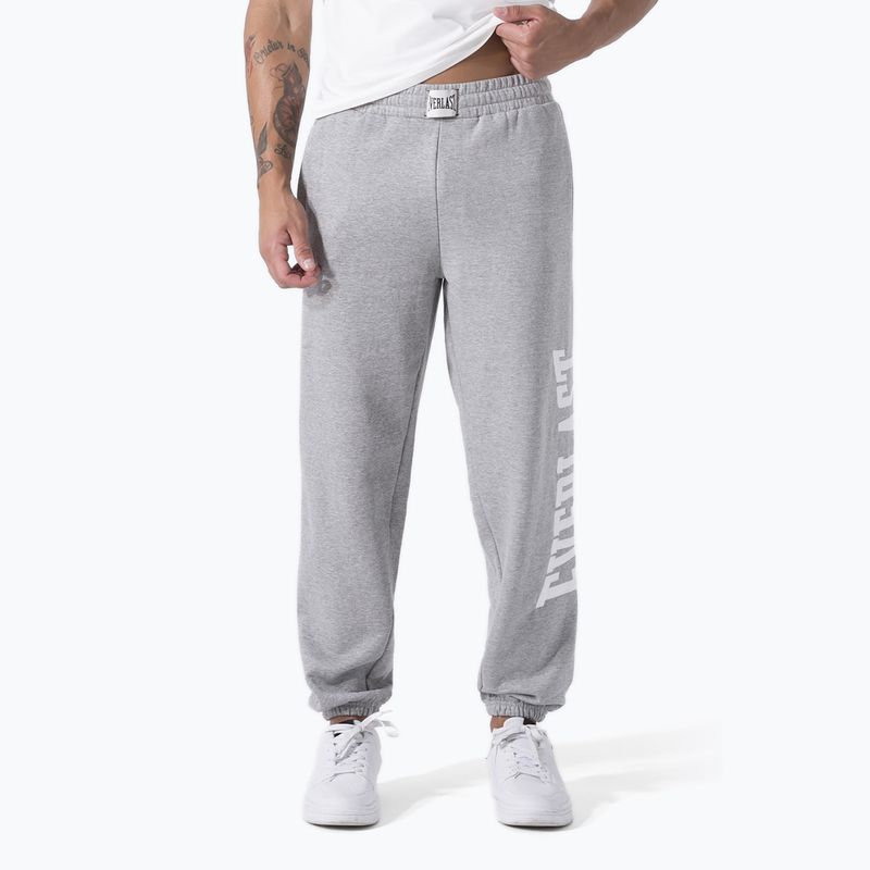 Штани для тренувань чоловічі Everlast Exclusive grey/melange
