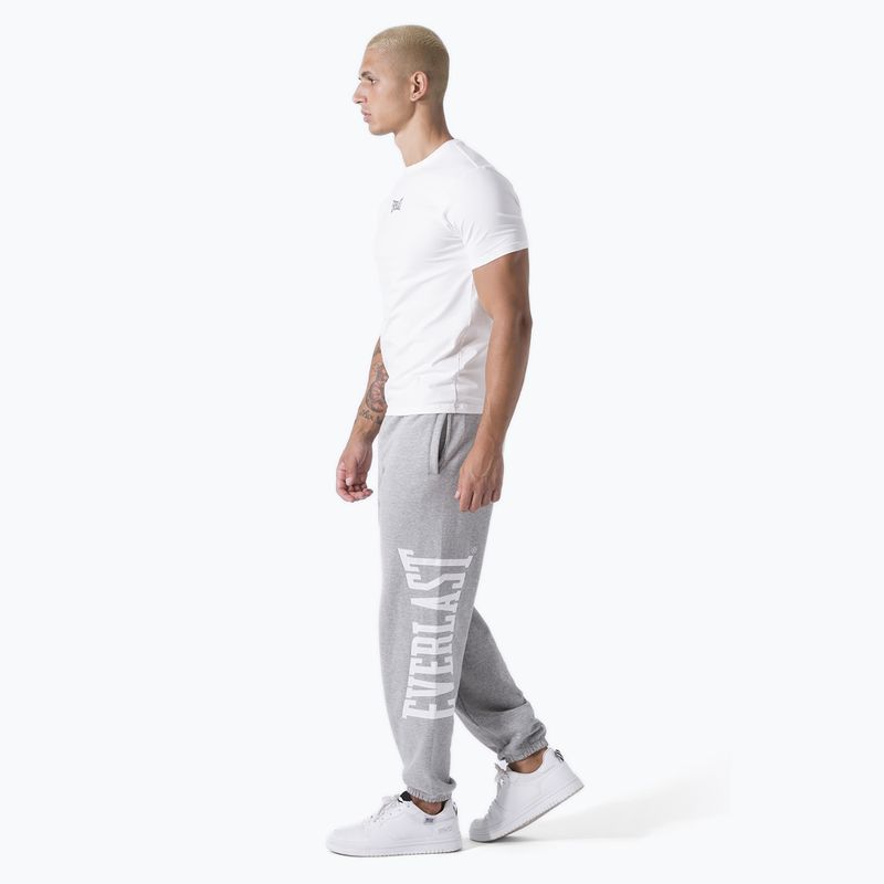 Штани для тренувань чоловічі Everlast Exclusive grey/melange 2