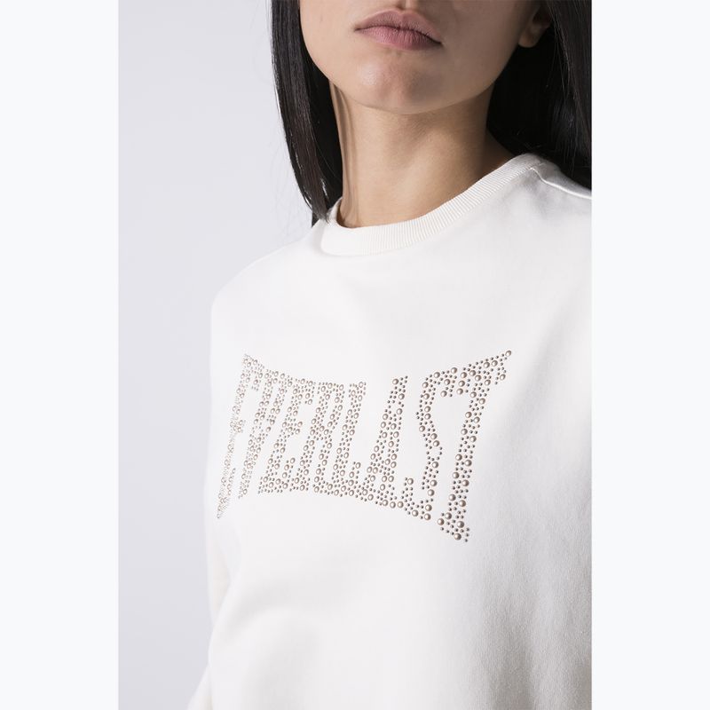 Кофта жіноча Everlast Leisure Crewneck dusty white 4