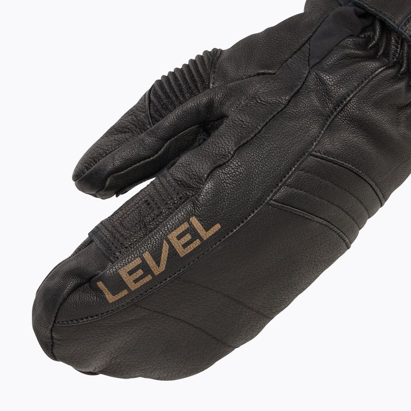 Рукавиці гірськолижні чоловічі Level Rexford Mitt black 4