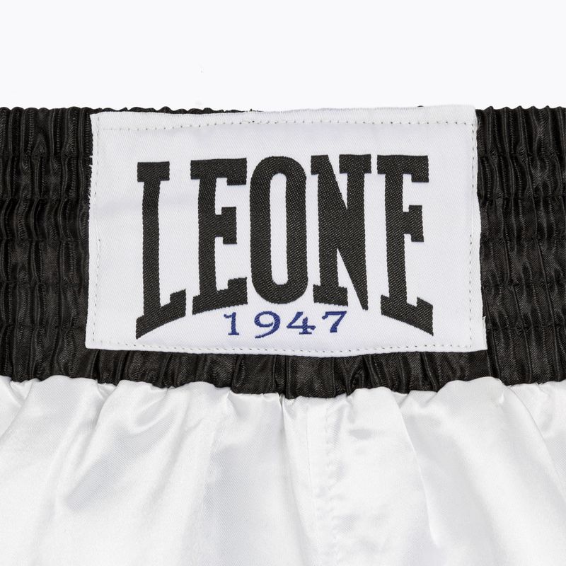 Шорти боксерські чоловічі LEONE 1947 Color Block white/black 3