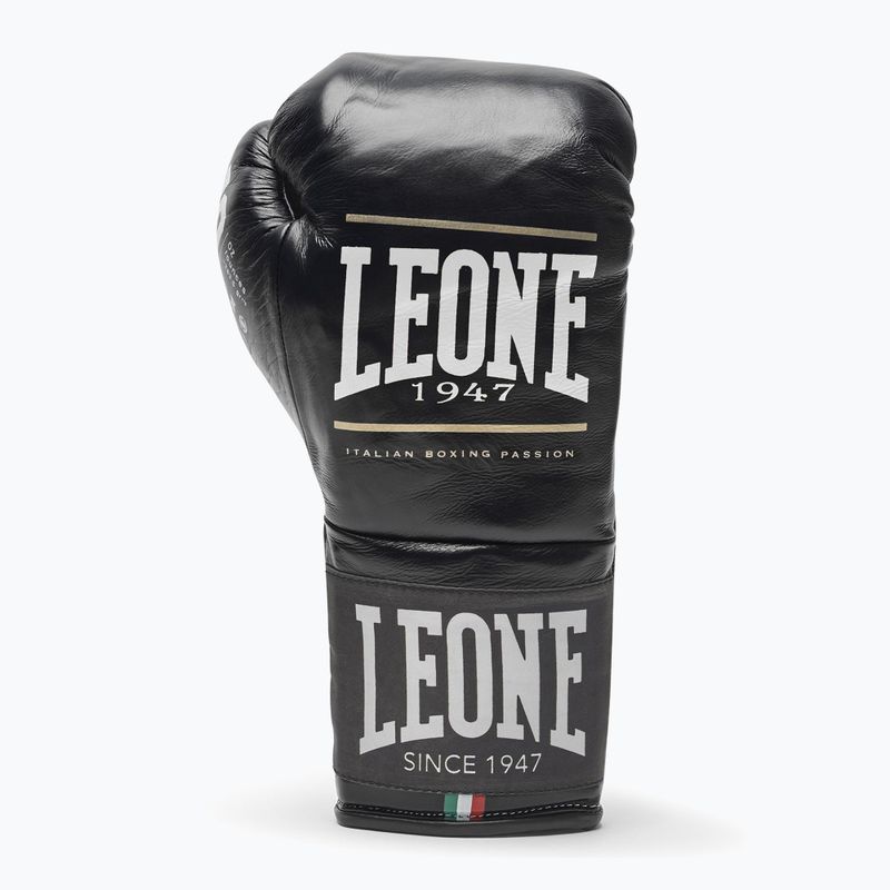 Рукавиці боксерські LEONE 1947 Shock Plus black 2