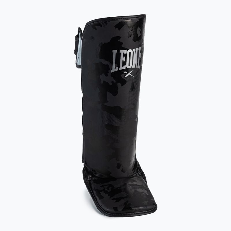 Захист гомілок LEONE Camoblack чорний PT157