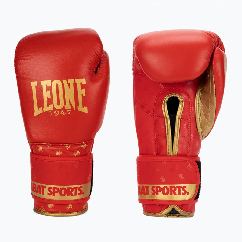 Боксерські рукавиці LEONE 1947 Dna rosso/red